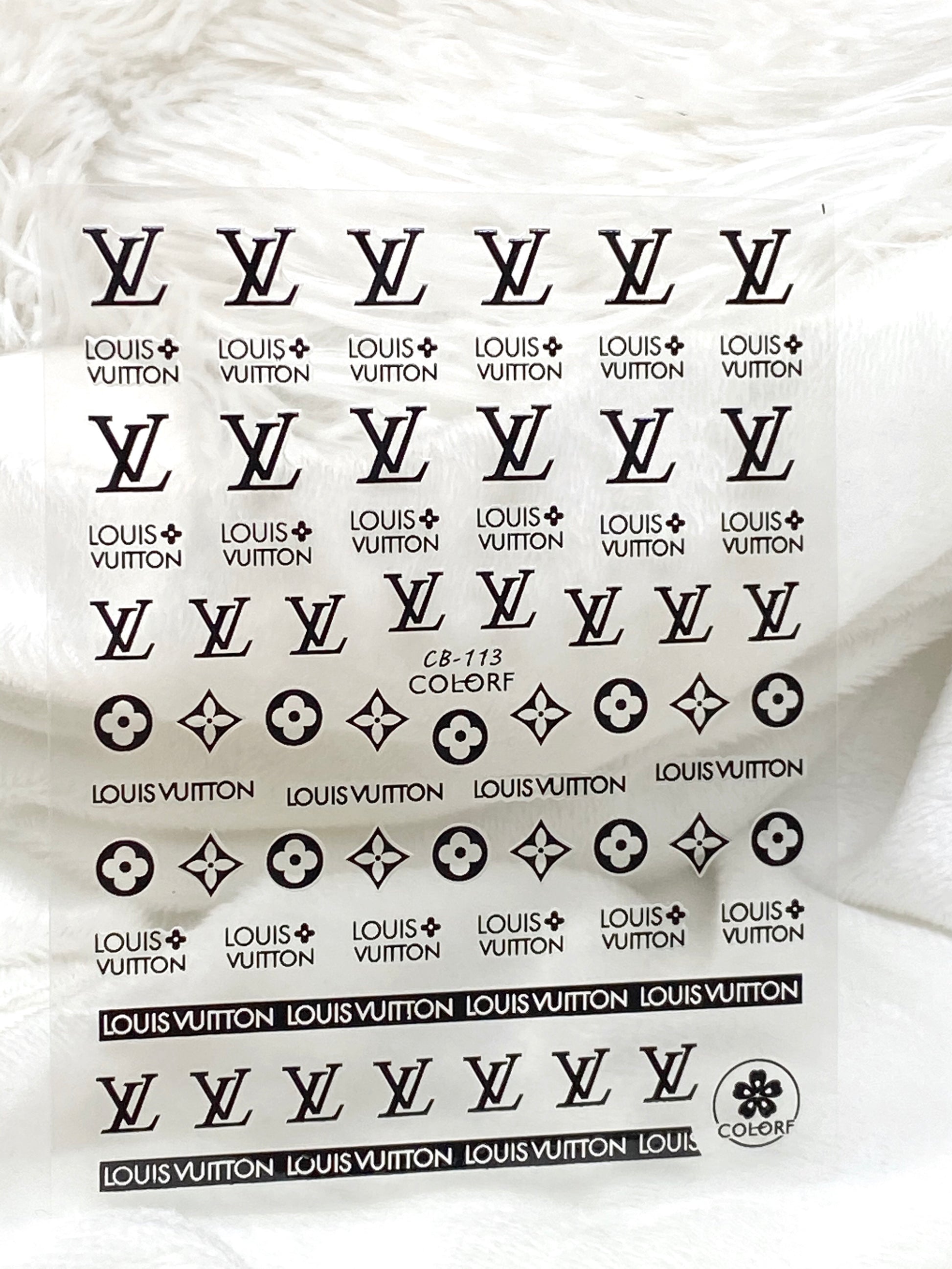 LV B Stickers – nailzval
